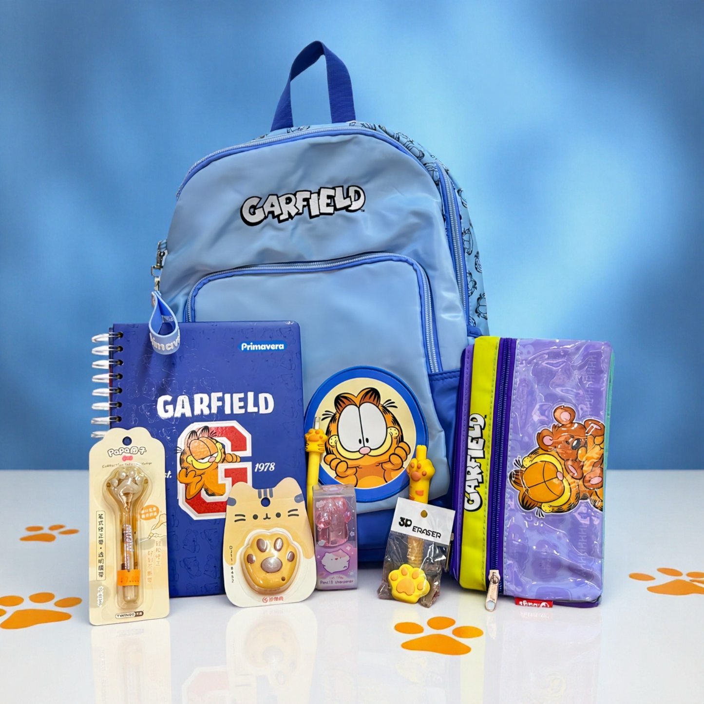 COMBO UNIVERSITARIO GARFIELD🐈