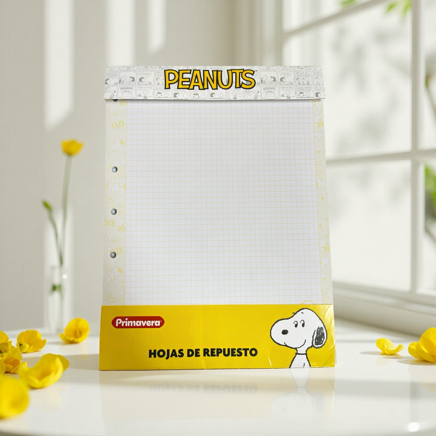 HOJAS DE REPUESTO SNOOPY