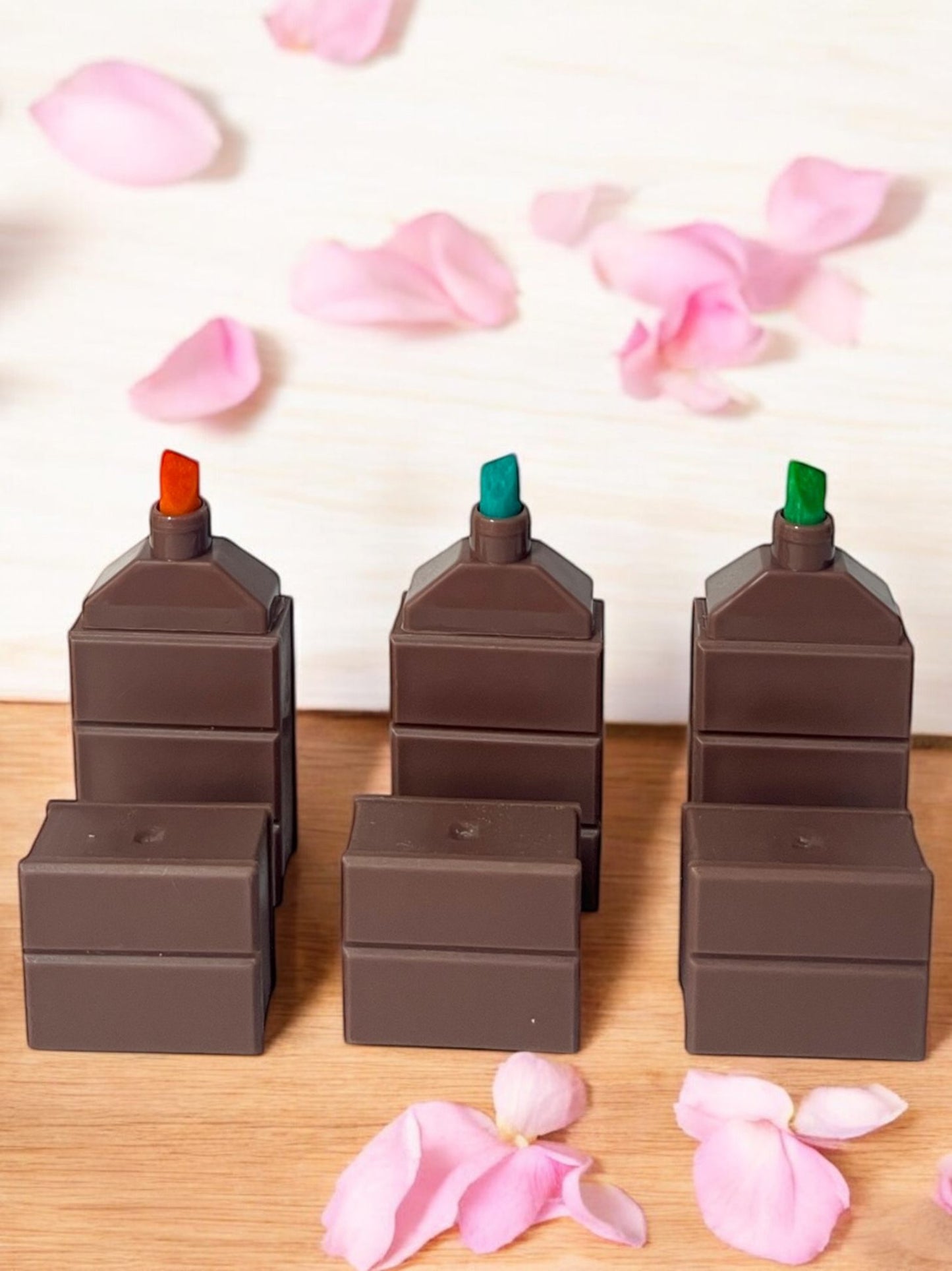 RESALTADOR EN FORMA DE CHOCOLATE