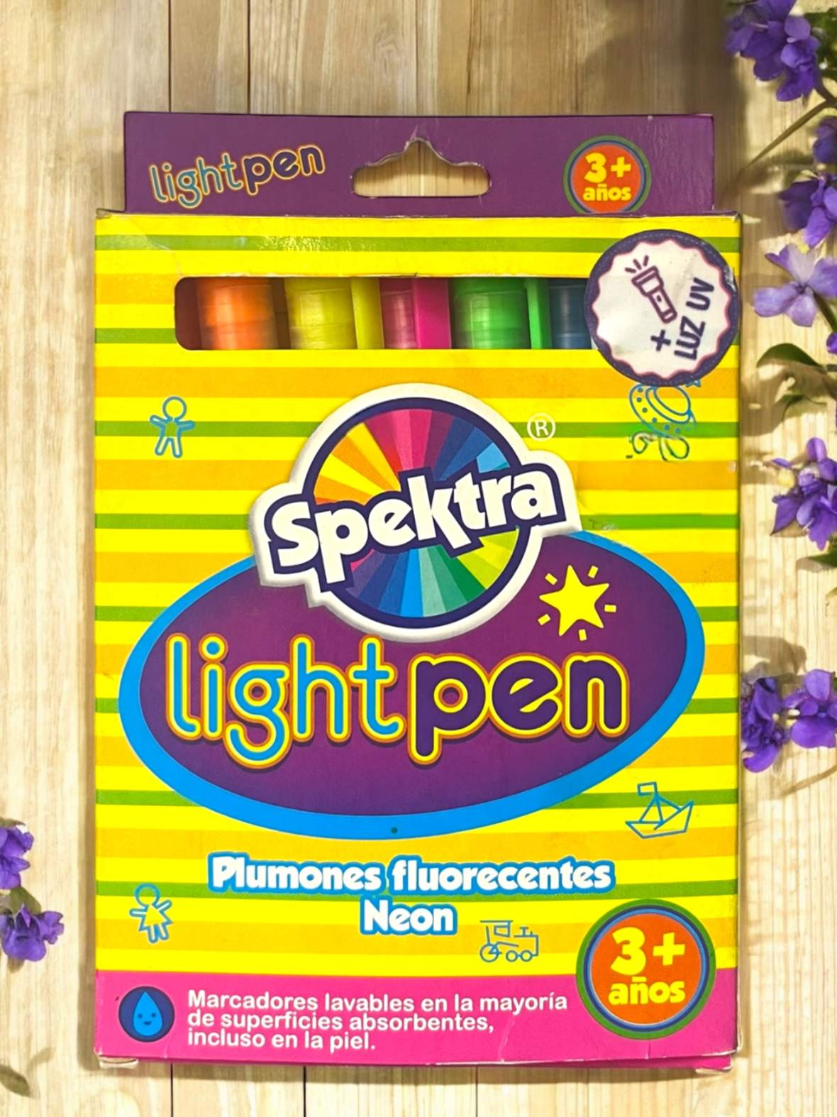 MARCADORES FLUORESCENTES NEON X6