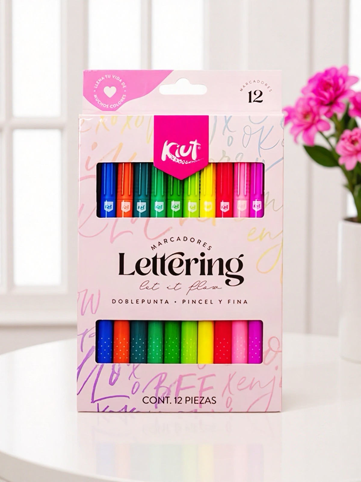 MARCADORES LETTERING X12