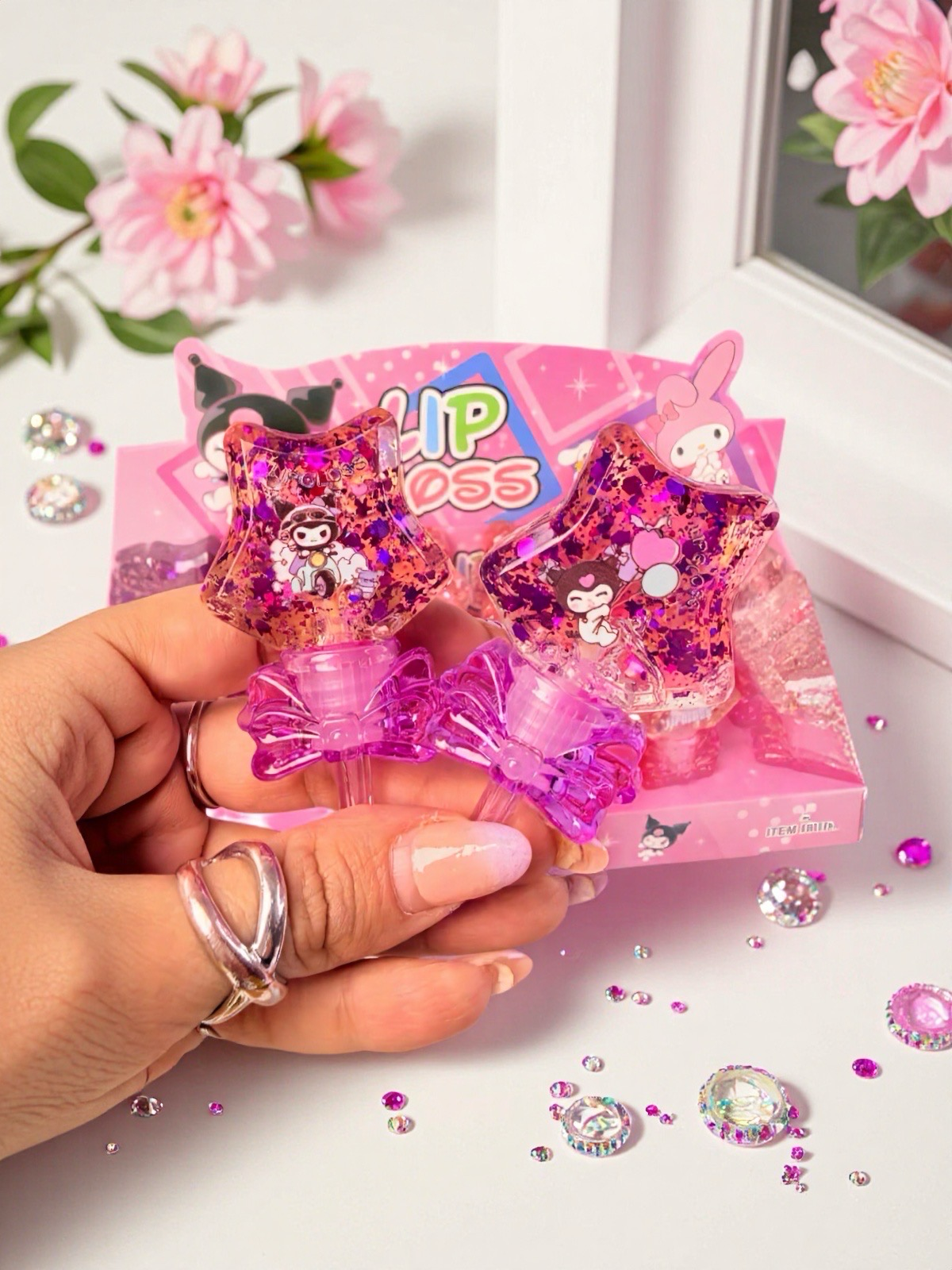 GLOSS PALETITAS DE SANRIO