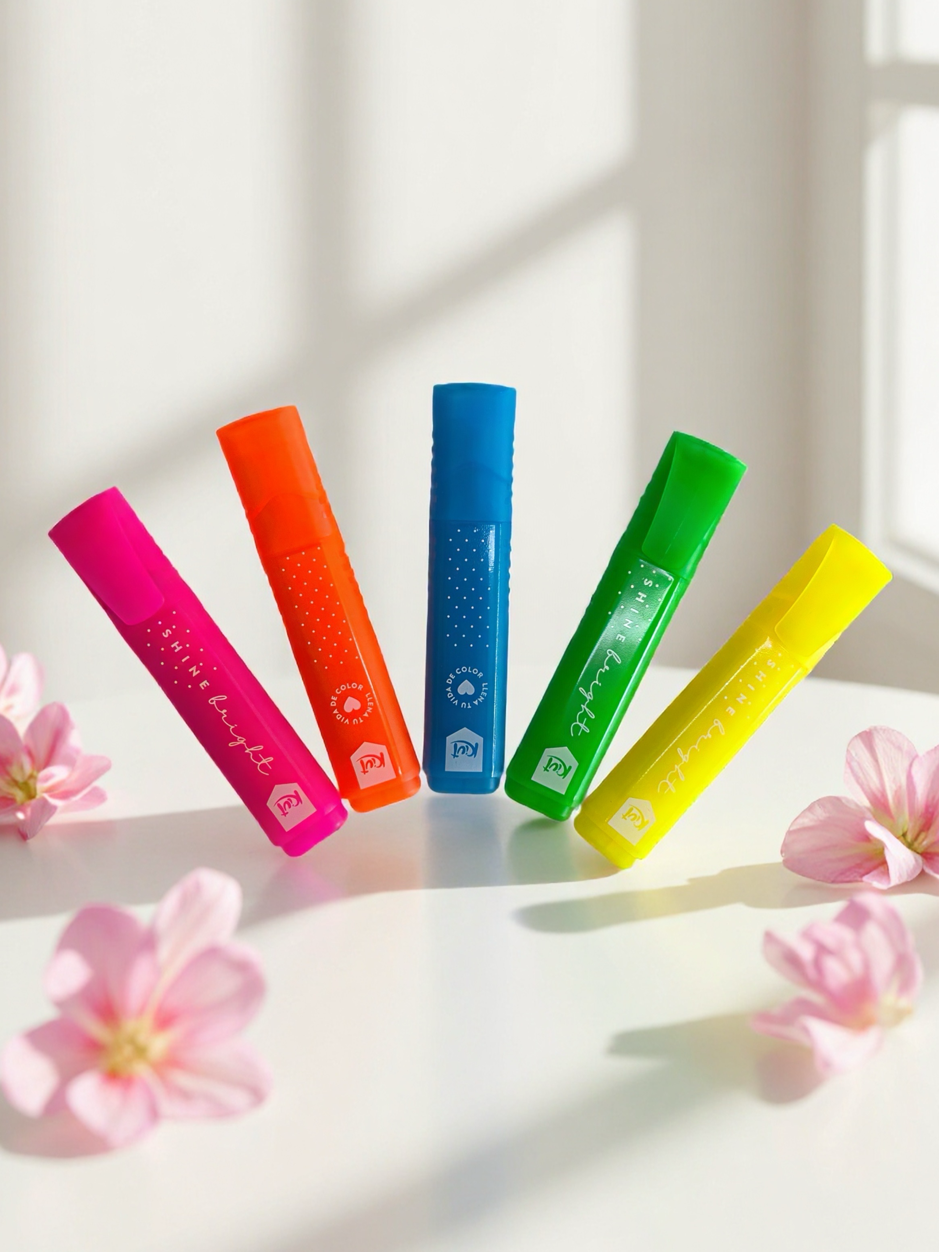 RESALTADORES NEON 2 ANCHOS DE LINEA KIUT