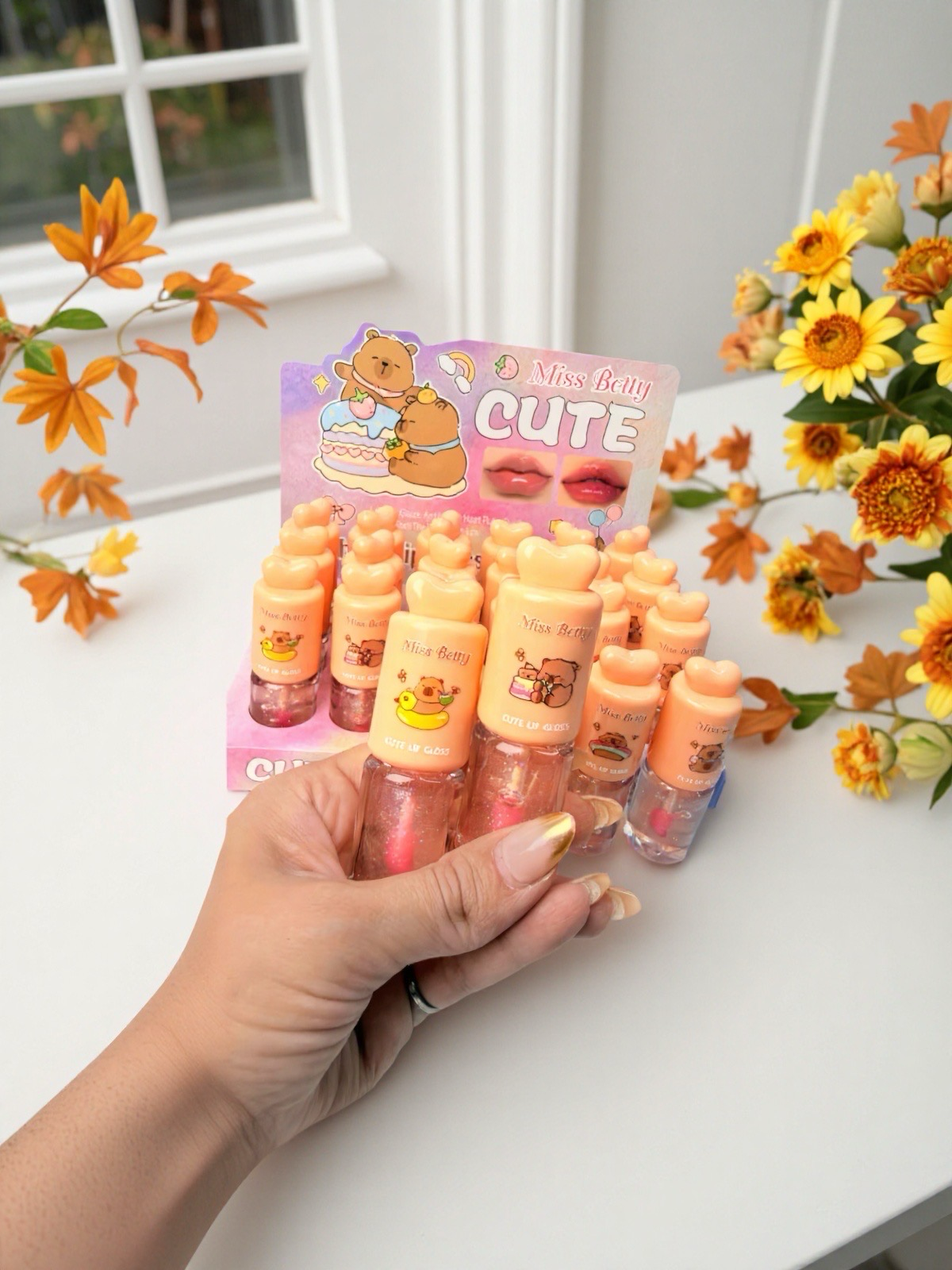 GLOSS CAPYBARA CORAZÓN