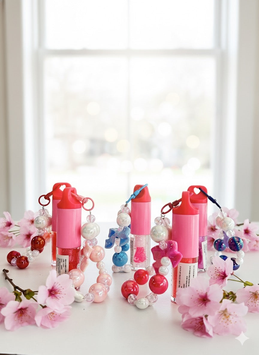 BRILLO ESCARCHADO ESCARCHADO CON LLAVERO