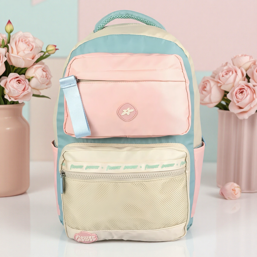 MALETÍN FLOWER POWER PASTEL