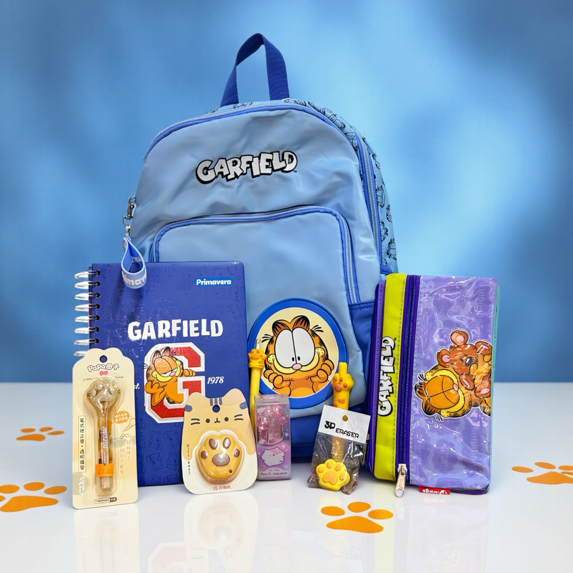 COMBO UNIVERSITARIO GARFIELD🐈