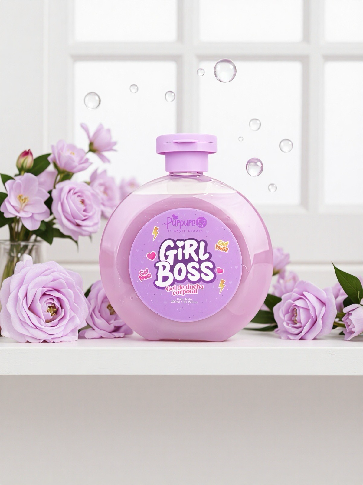 GEL CORPORAL DE DUCHA GIRL BOSS PURPURE
