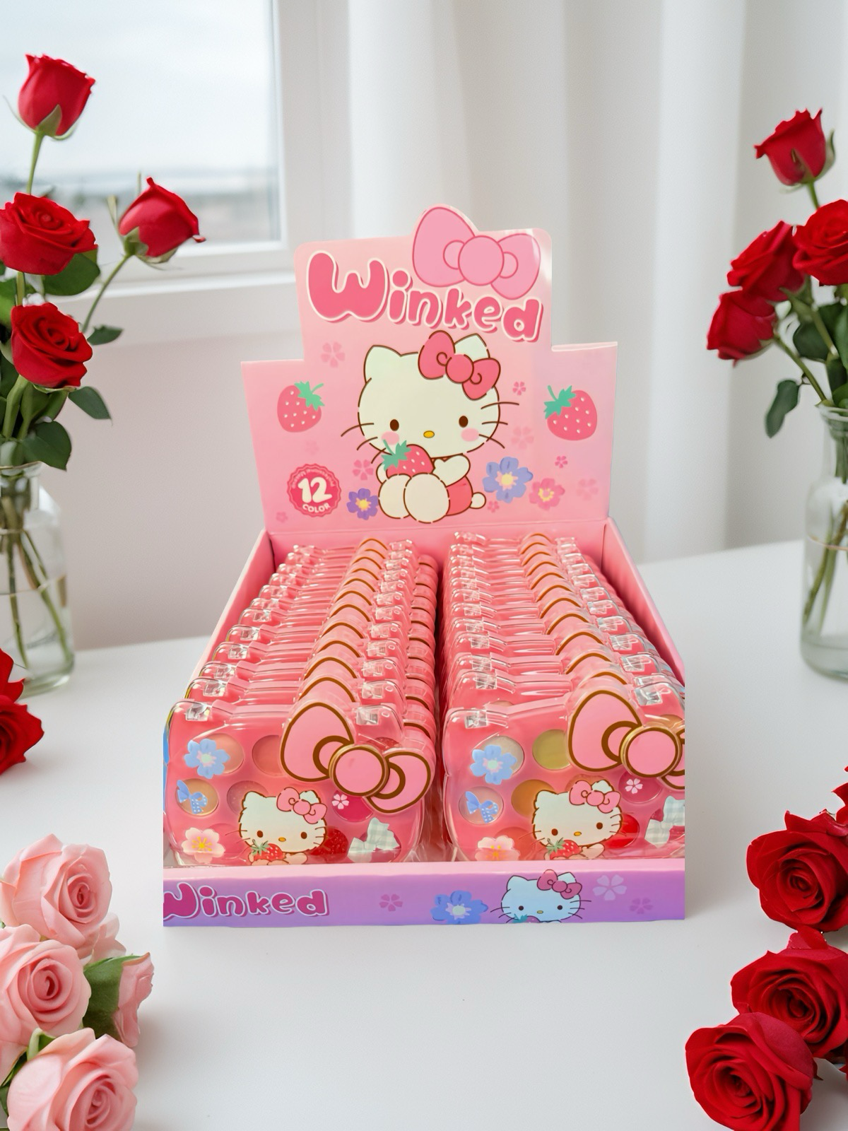 PALETA DE SOMBRAS HELLO KITTY