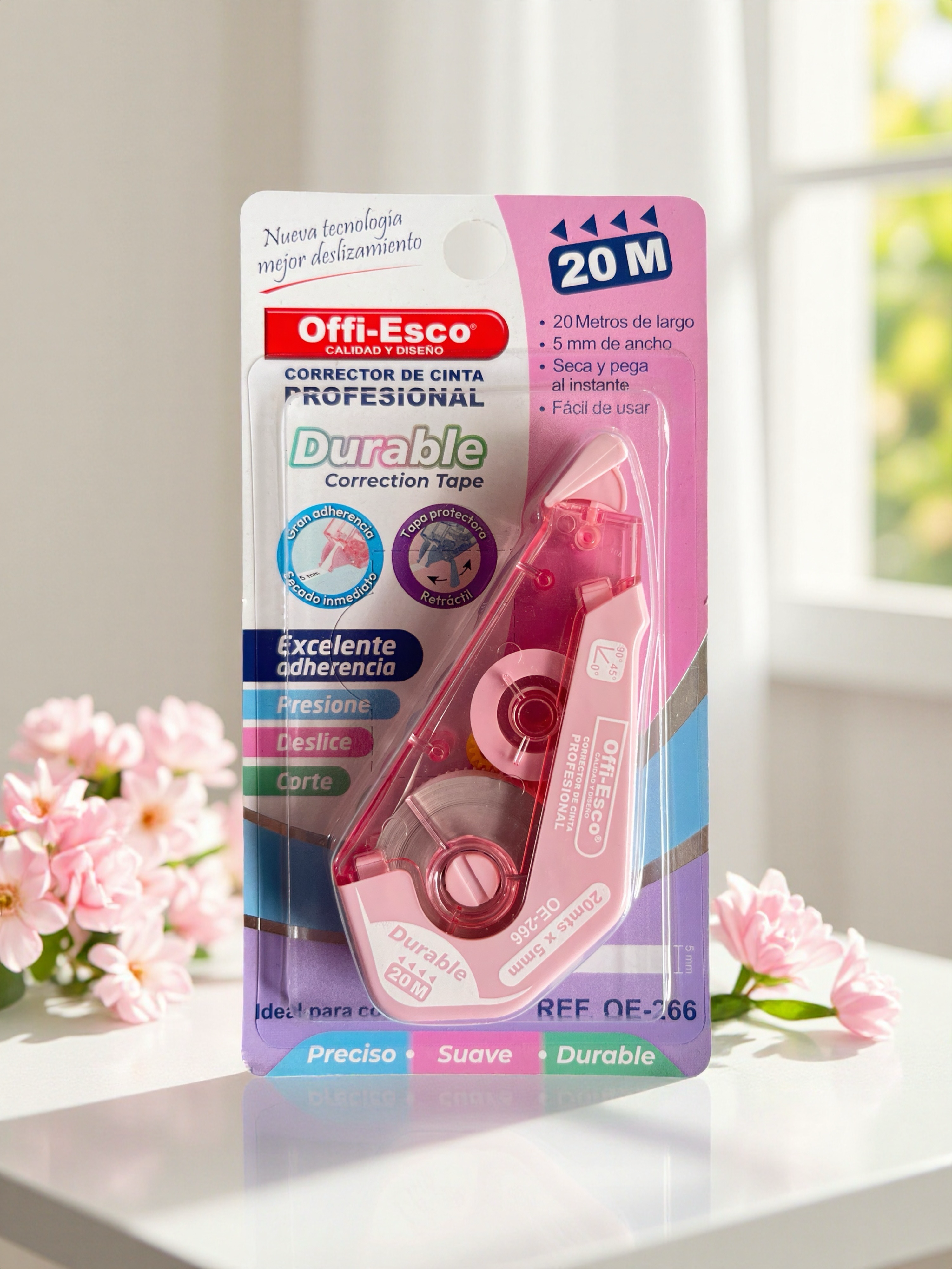 CINTA CORRECTORA OFFI-ESCO 20M X 5MM