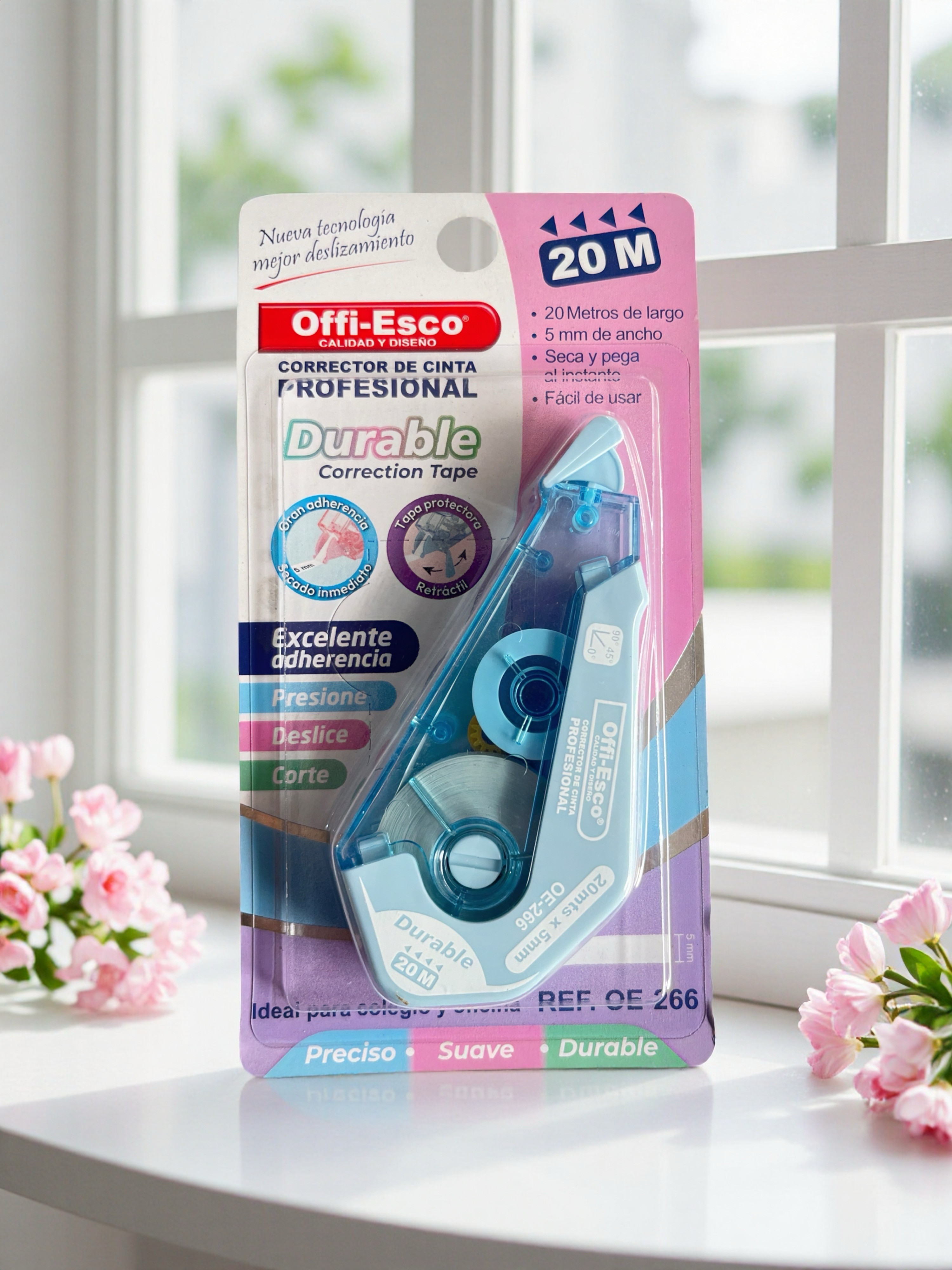 CINTA CORRECTORA OFFI-ESCO 20M X 5MM
