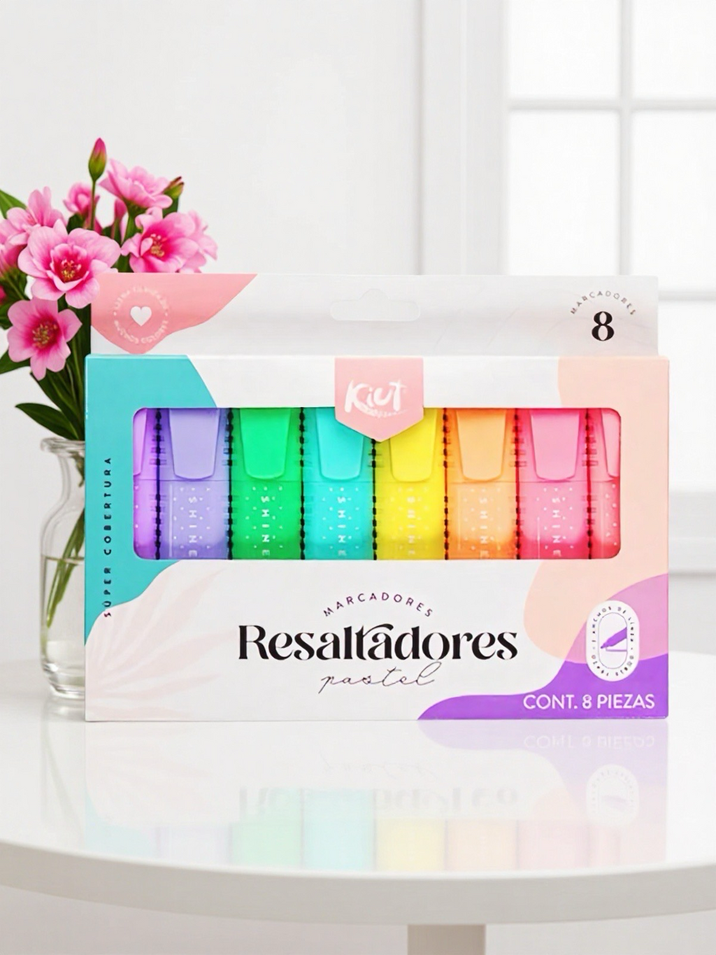 RESALTADORES PASTEL X8