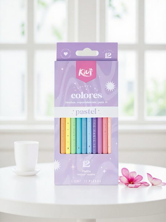 COLORES PASTEL X12