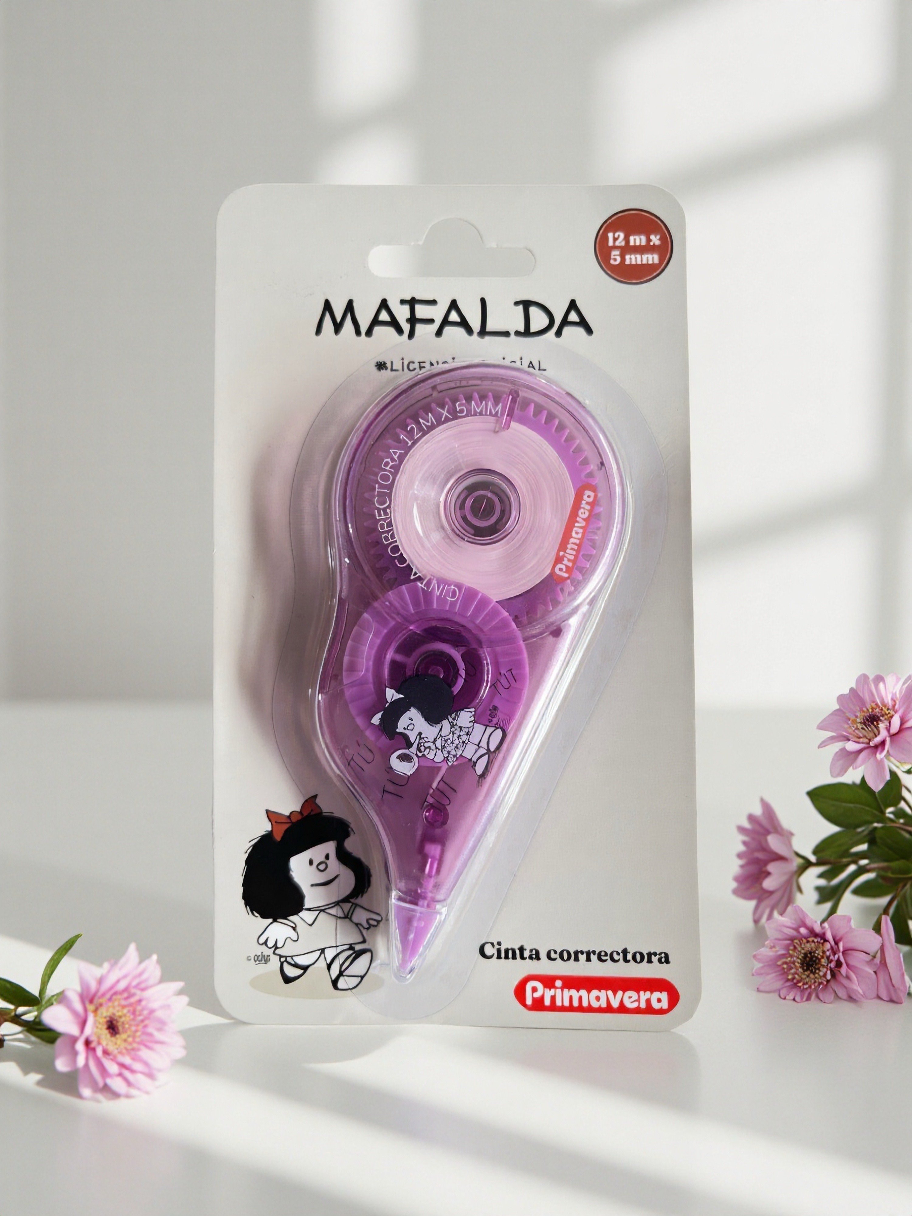 CINTA CORRECTORA DE MAFALDA 12M X 5MM