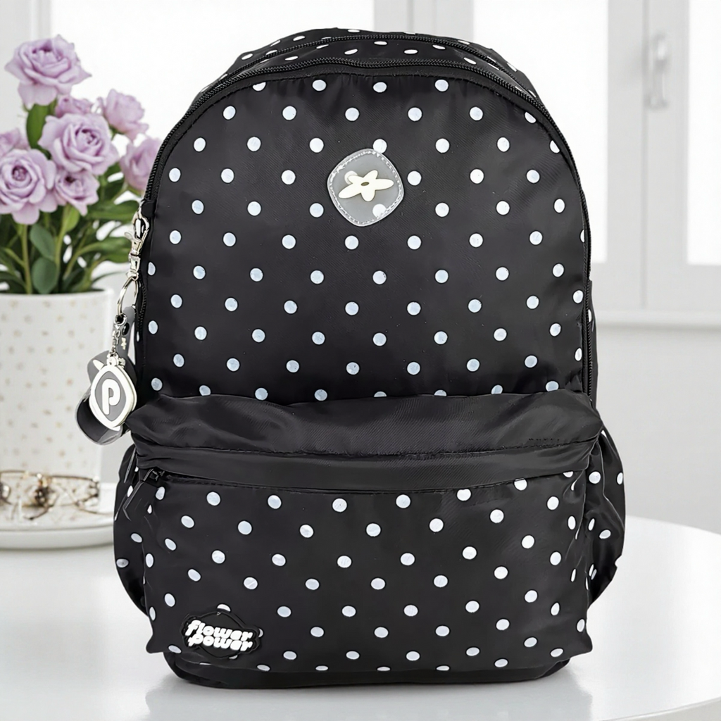 MALETÍN FLOWER POWER BLACK