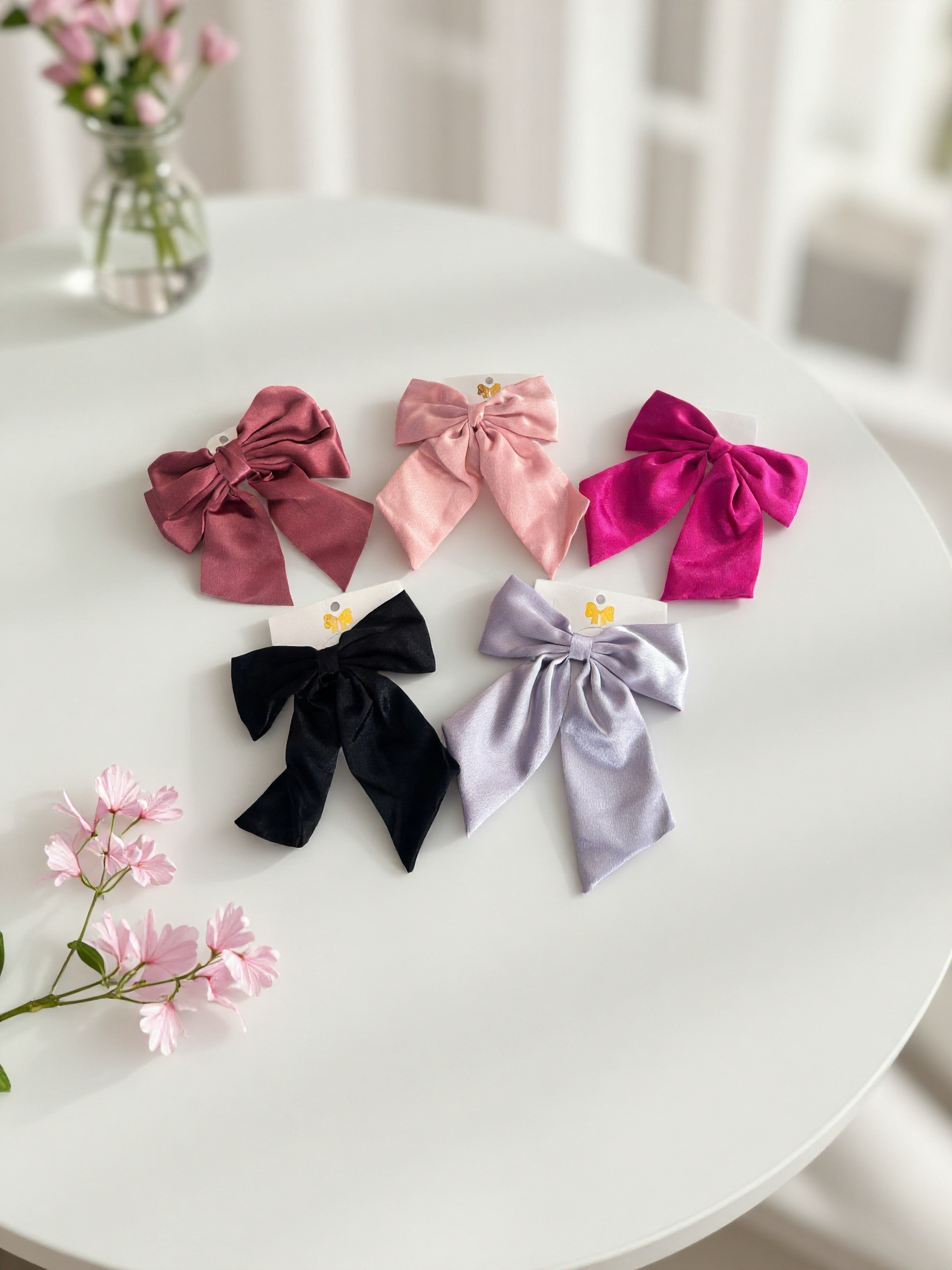 MOÑO SATIN DE GANCHO