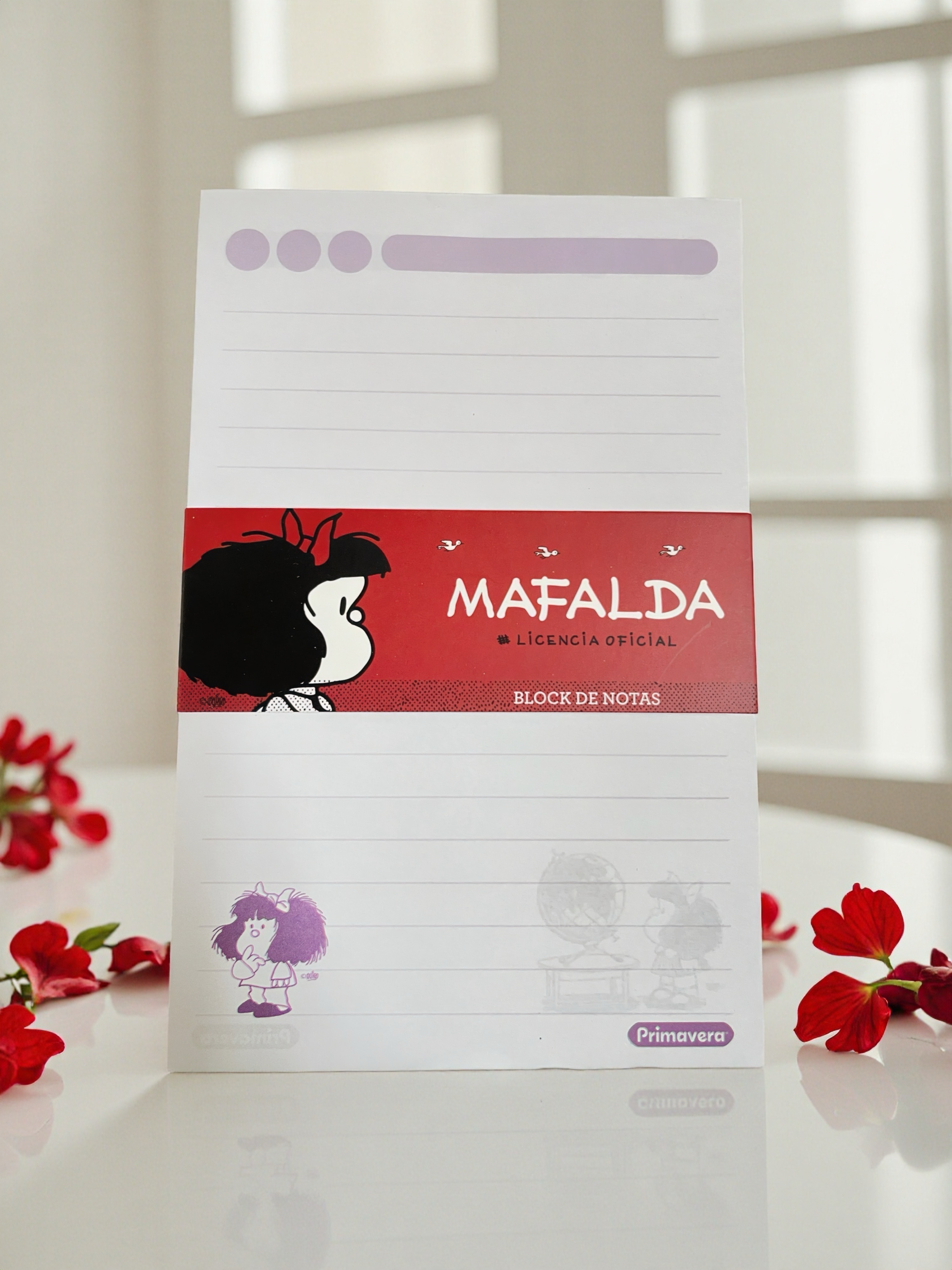 BLOCK DE NOTAS MAFALDA