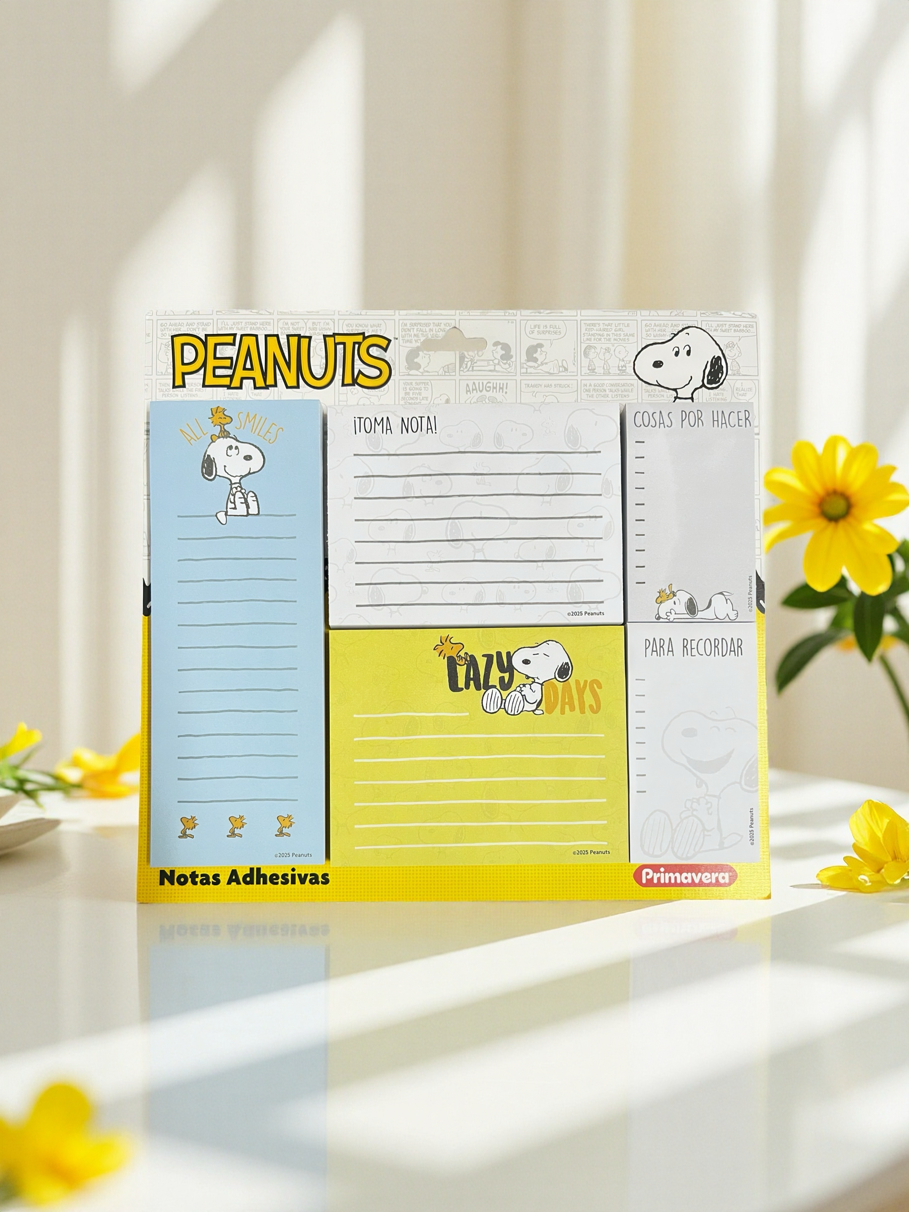 NOTAS ADHESIVAS SNOOPY