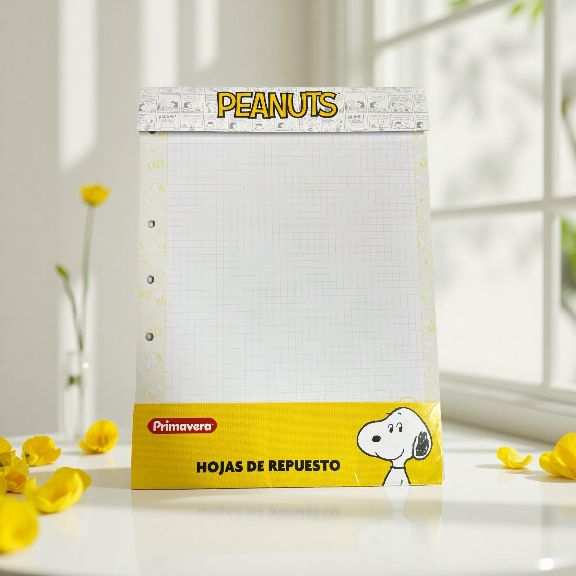 HOJAS DE REPUESTO SNOOPY