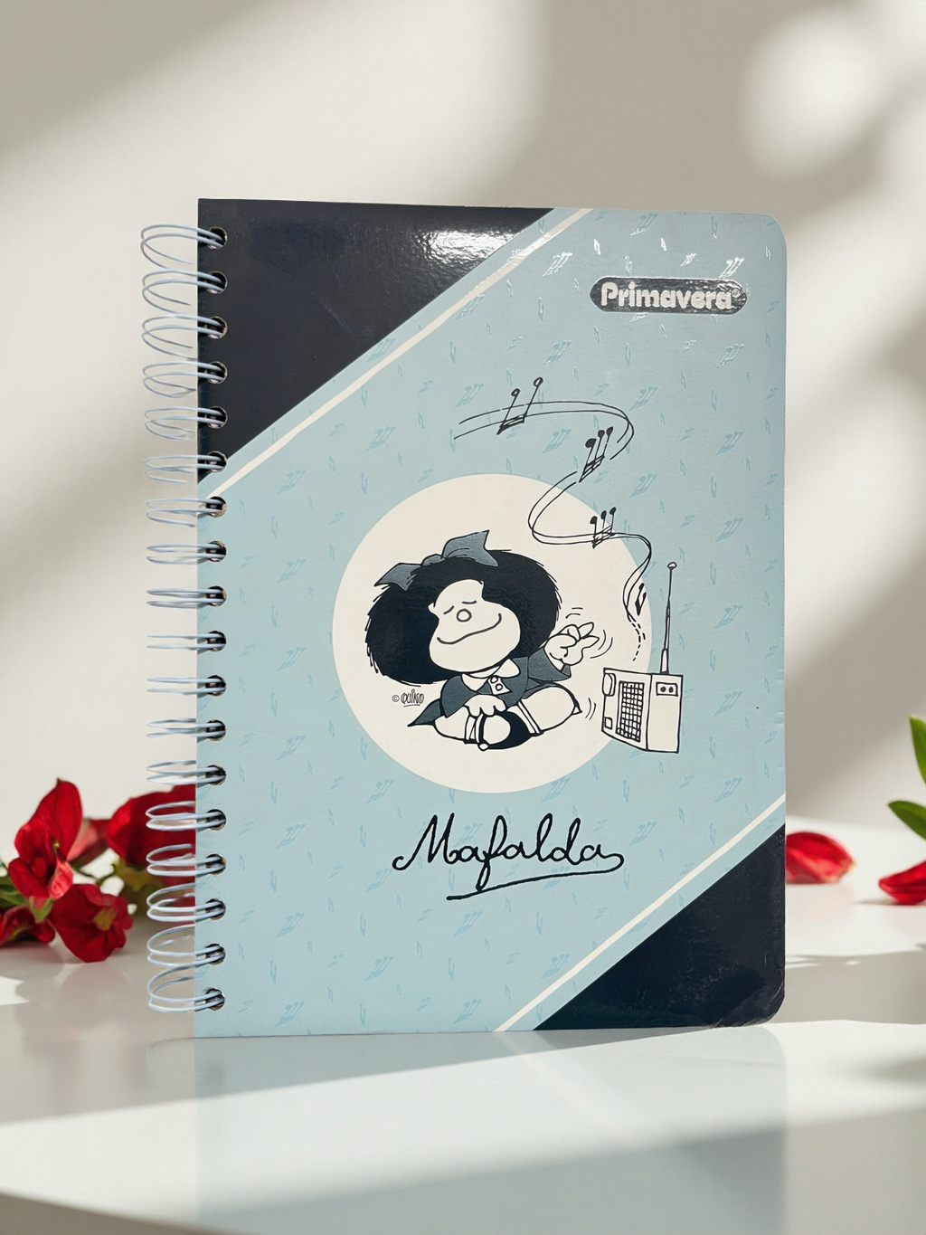 CUADERNO ARGOLLADO 5 MATERIAS MAFALDA