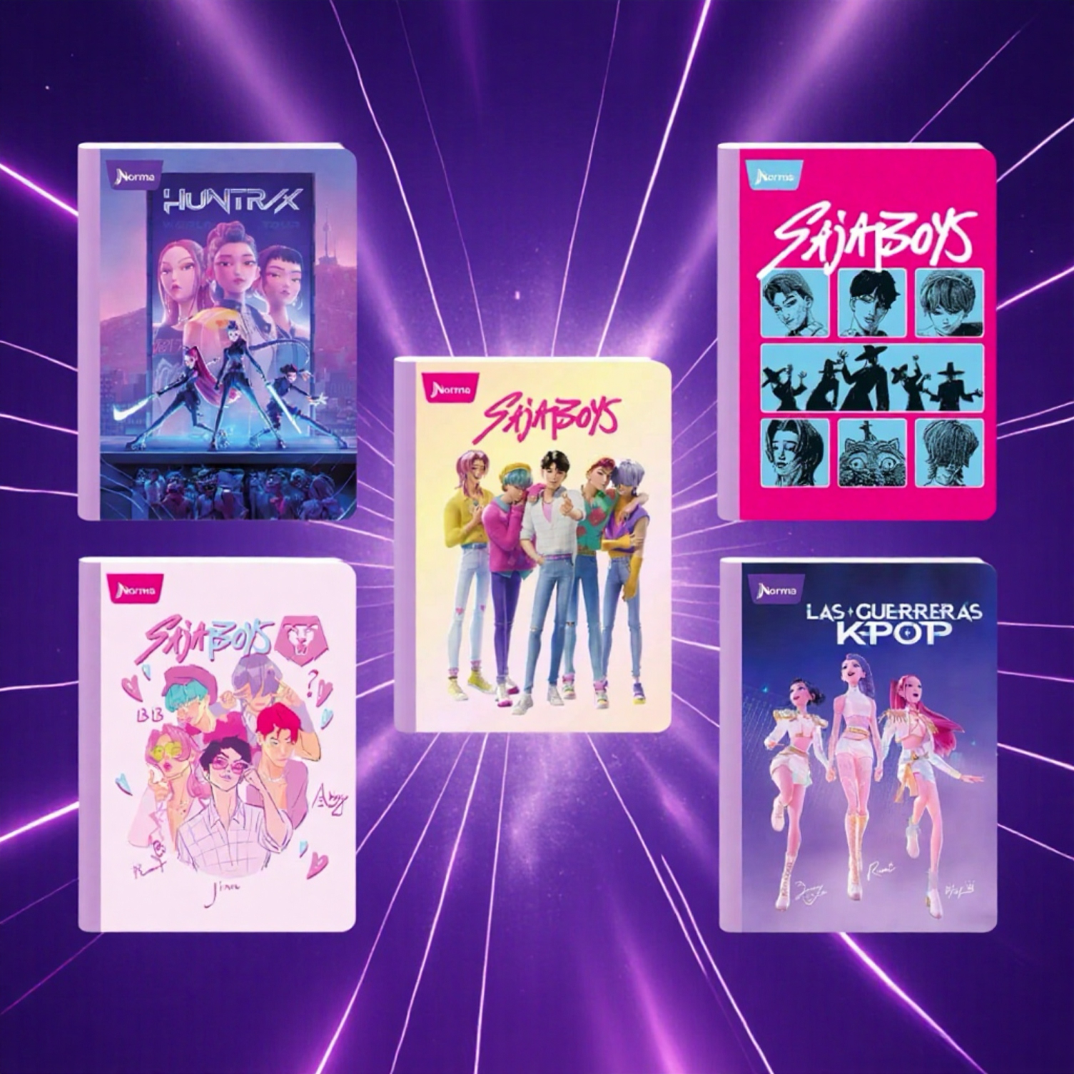 CUADERNO CUADRICULADO HUNTRIX 100 HOJAS