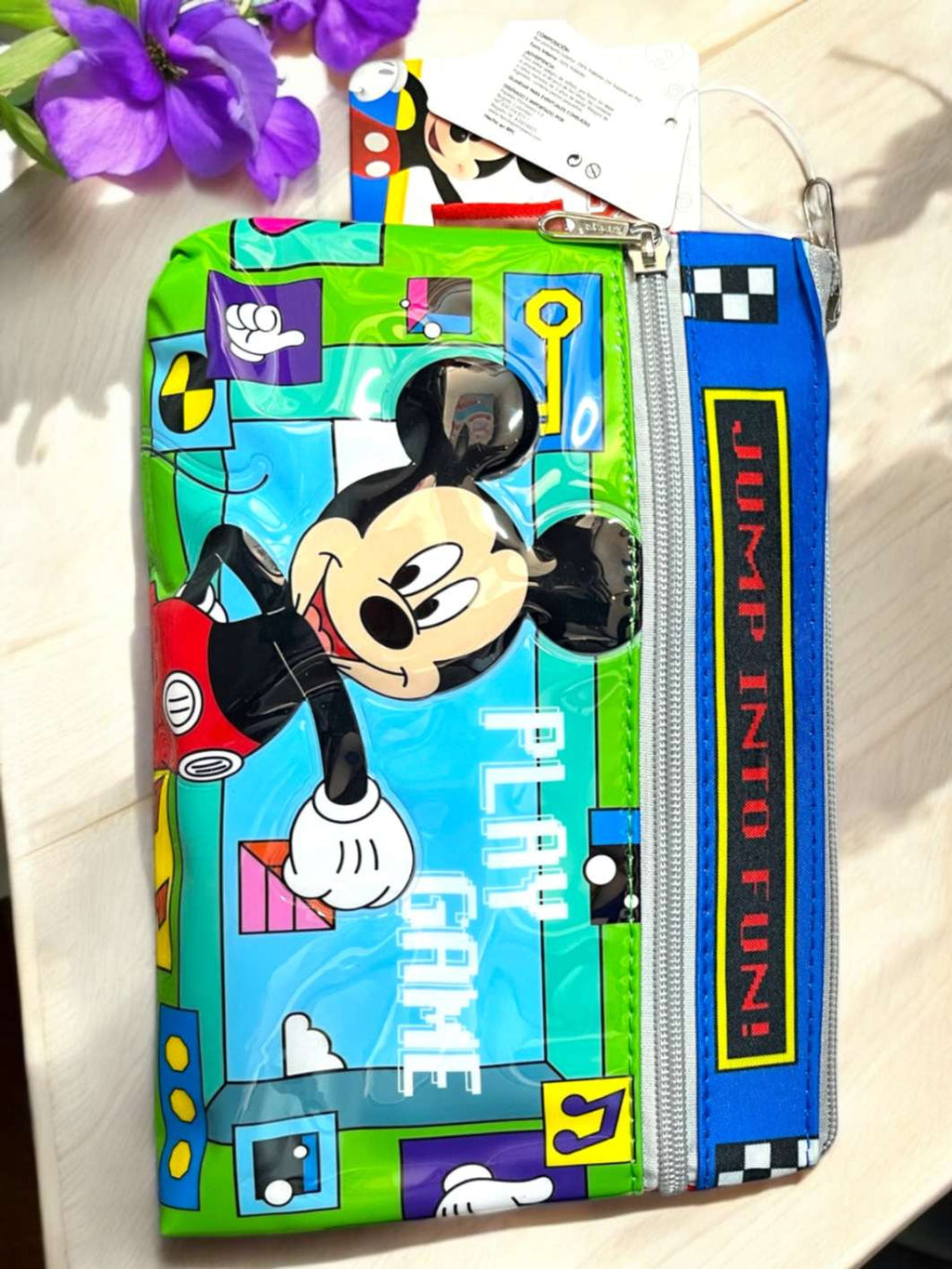 CARTUCHERA ESCOLAR DOS BOLSILLOS NIÑO PBAGS