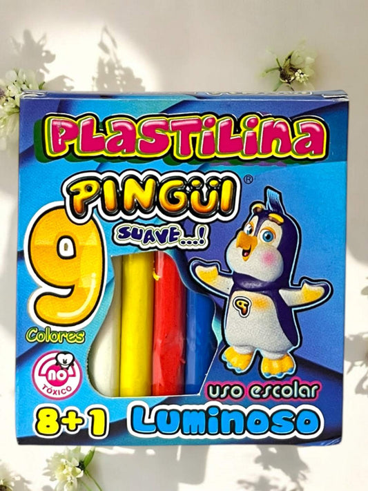 PLASTILINA PINGUI X9