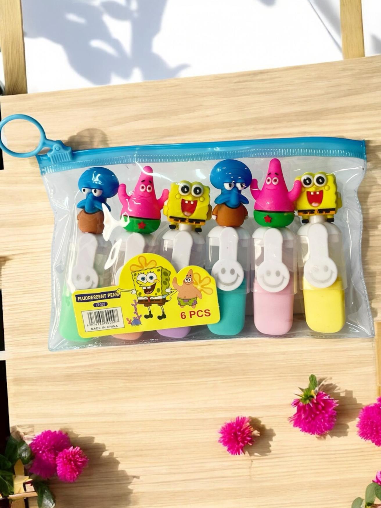 RESALTADORES BOB ESPONJA CABECITAS