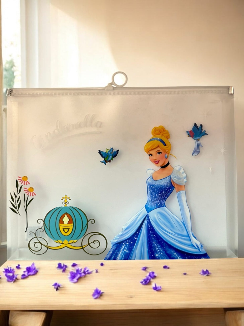 CARPETA ZIPPER DISNEY PRINCESAS