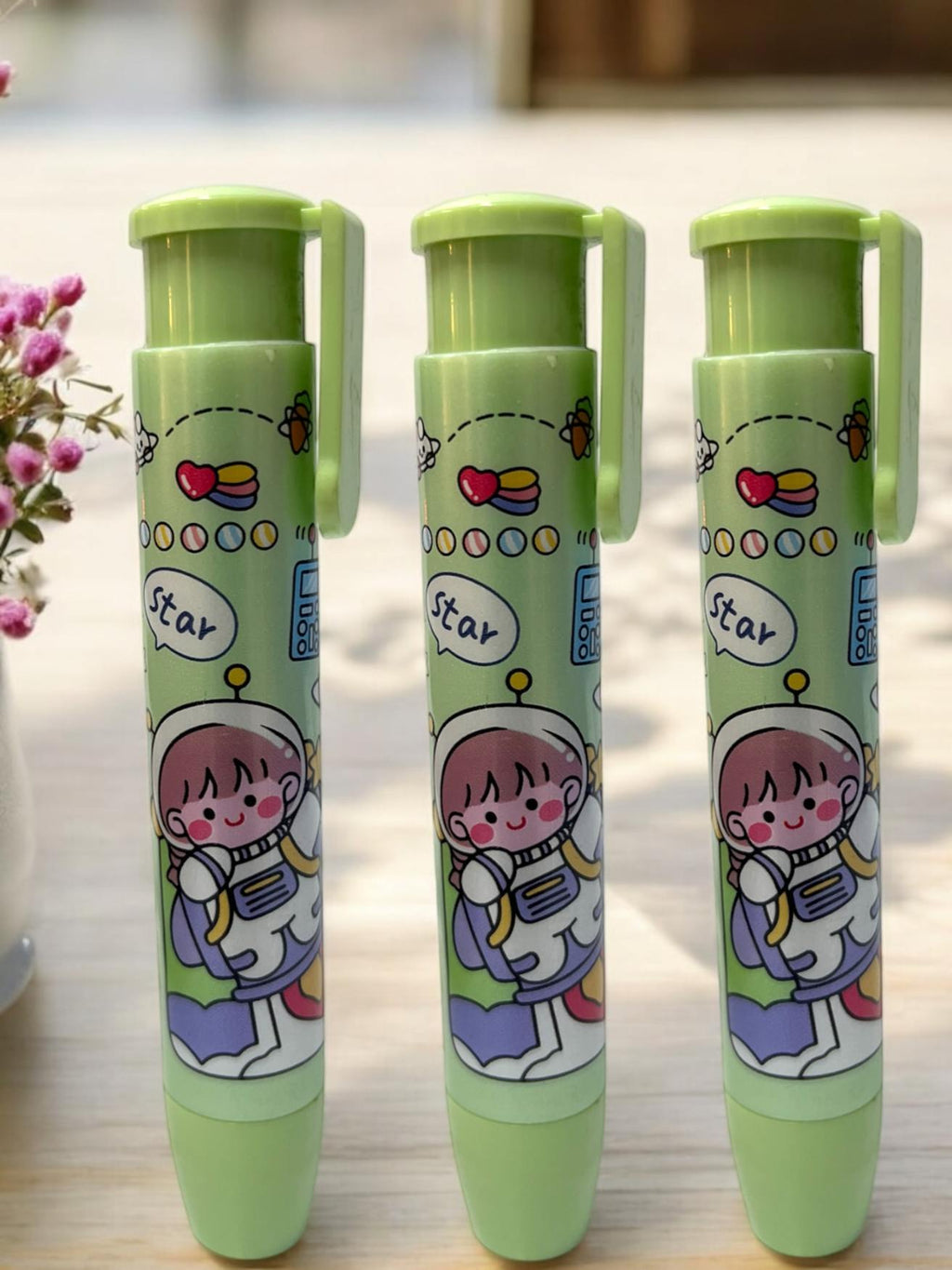 BORRADOR DISPENSADOR ANIMALITOS