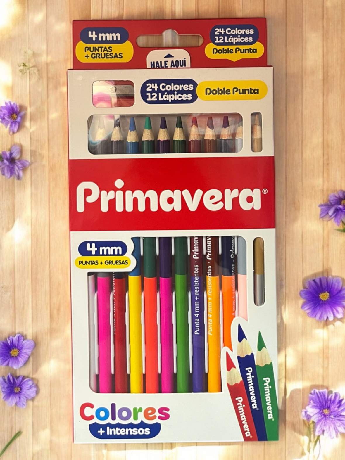COLORES DOBLE PUNTA PRIMAVERA X24