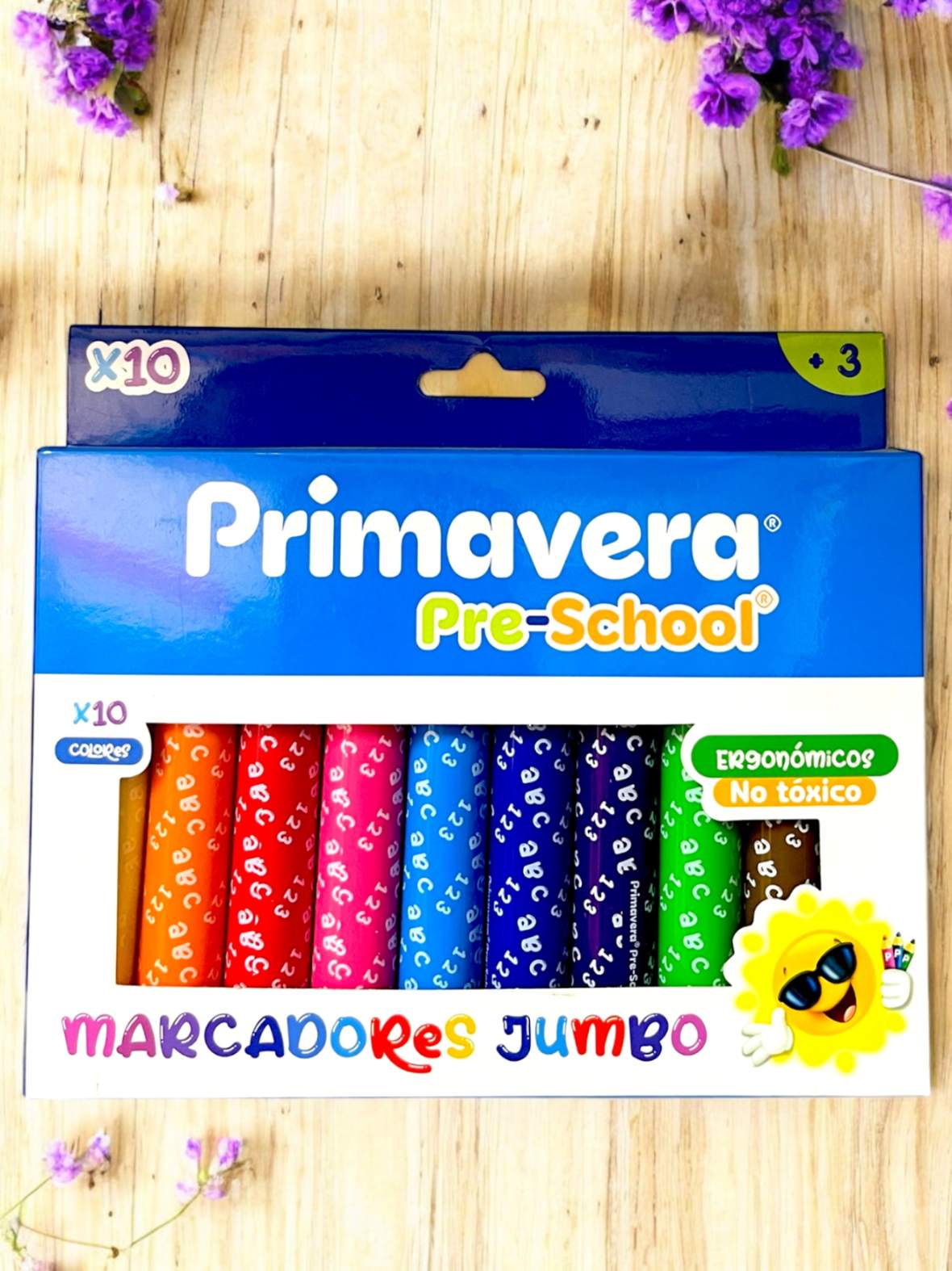 MARCADORES JUMBO PRIMAVERA X10