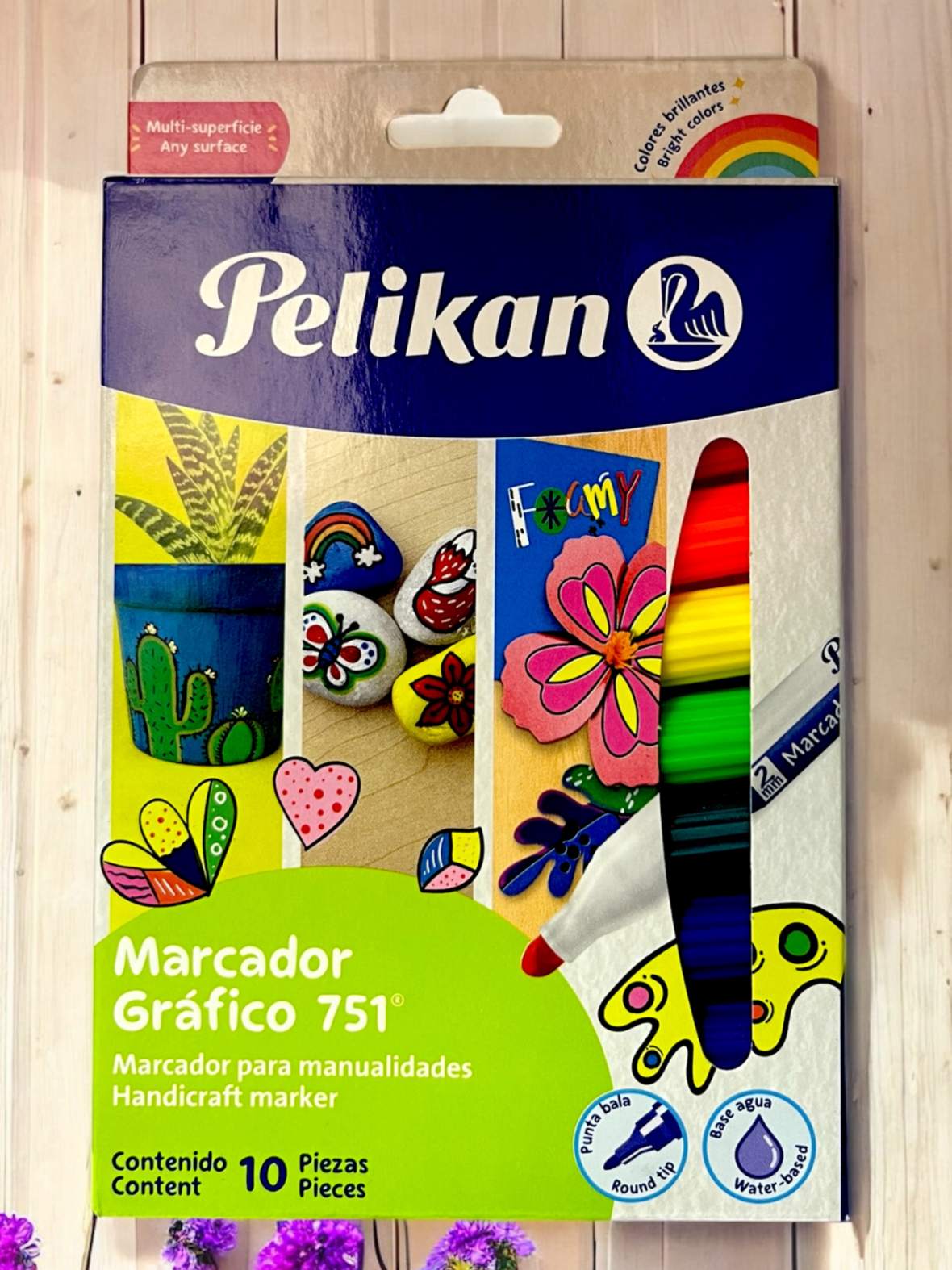 MARCADOR GRAFICO PELIKAN X10