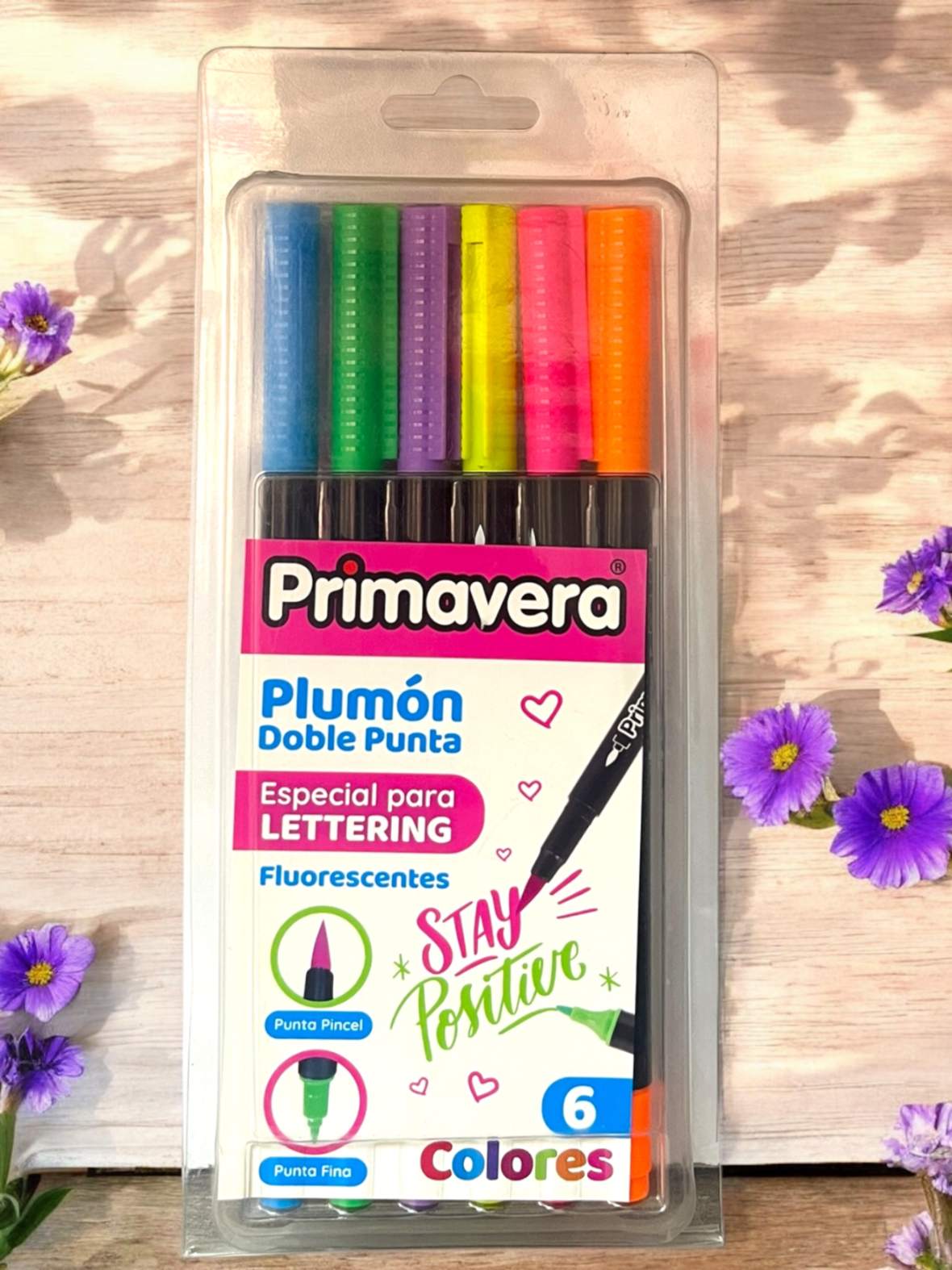 PLUMON DOBLE PUNTA PRIMAVERA X6