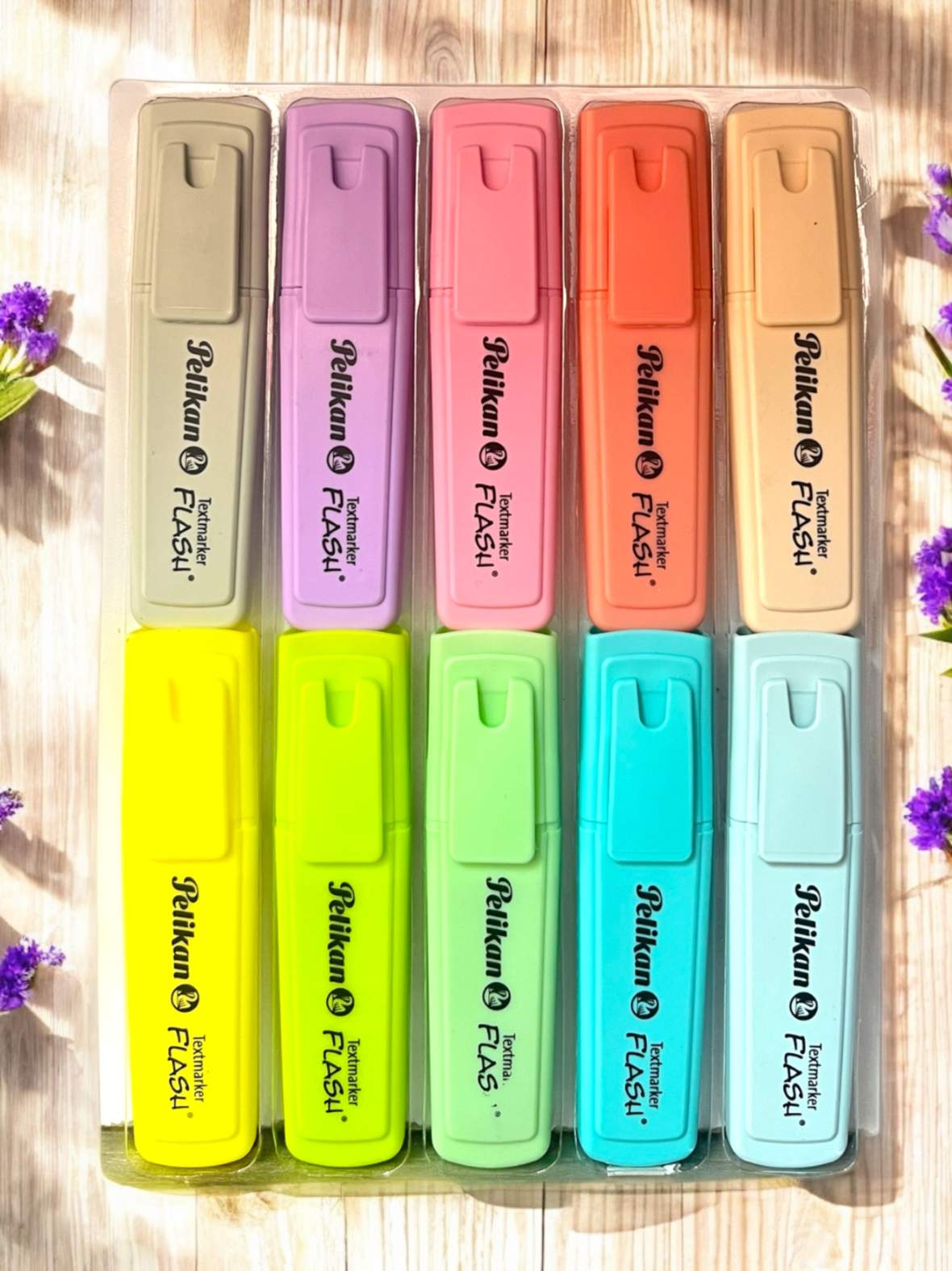 RESALTADOR PASTEL PELIKAN X10