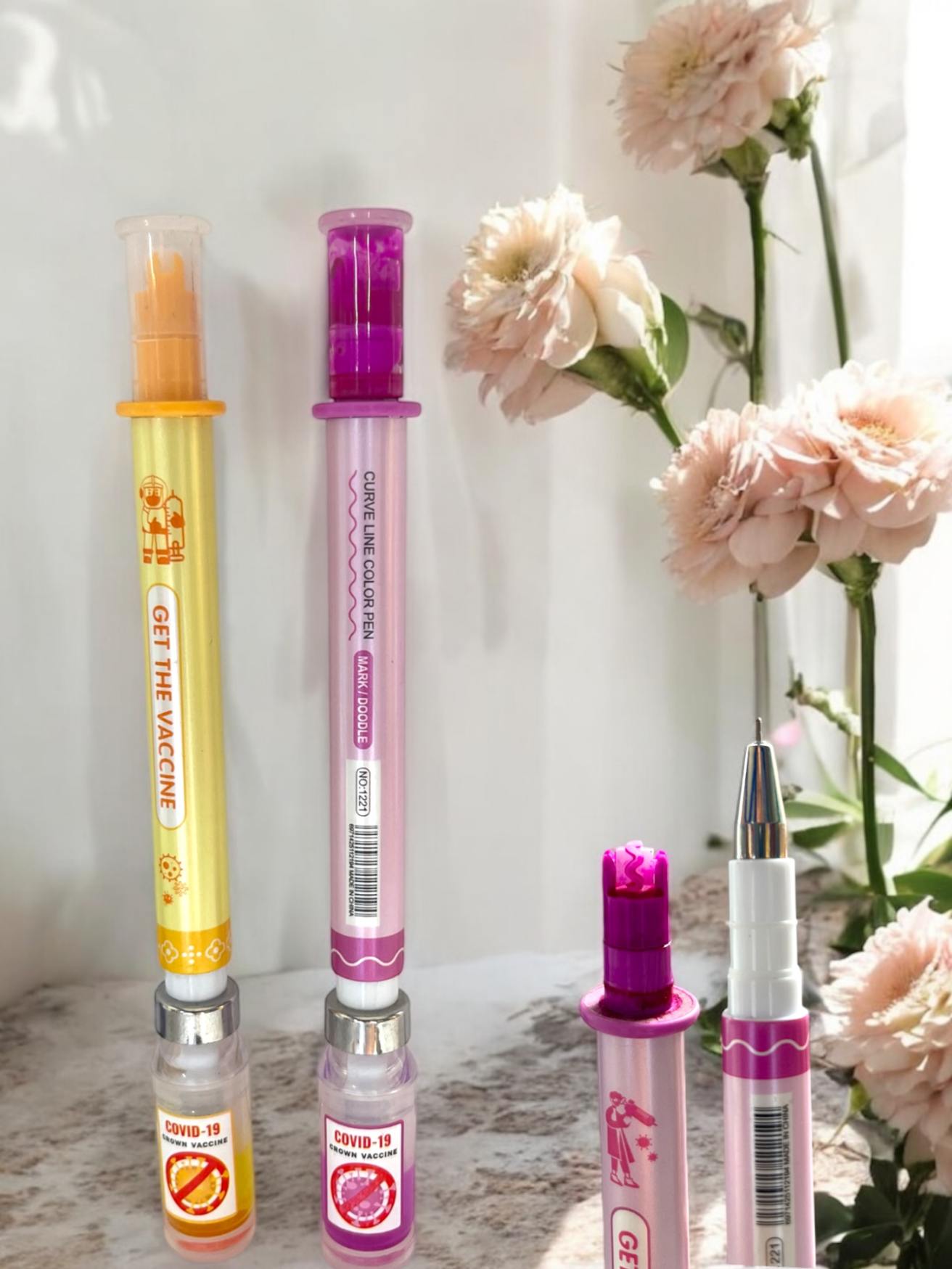 LAPICERO JERINGA + SELLITO