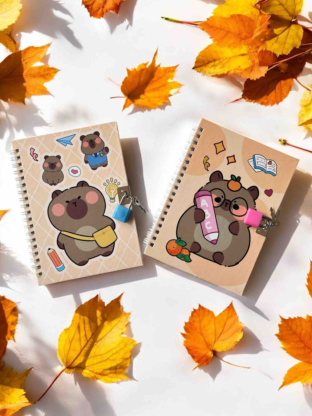 DIARIO CON CANDADITO CAPYBARA