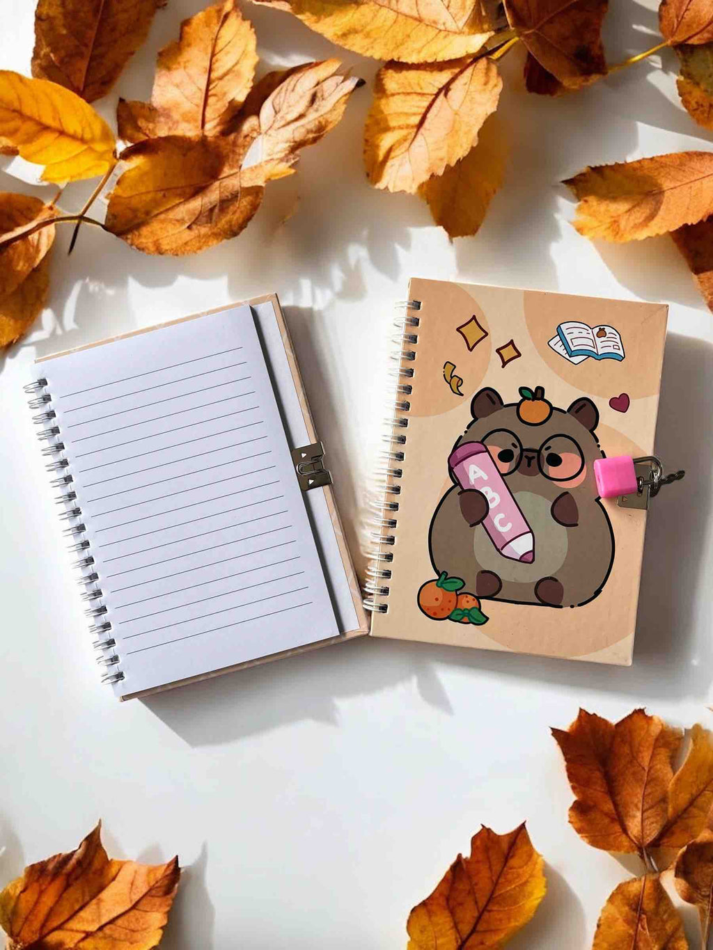 DIARIO CON CANDADITO CAPYBARA