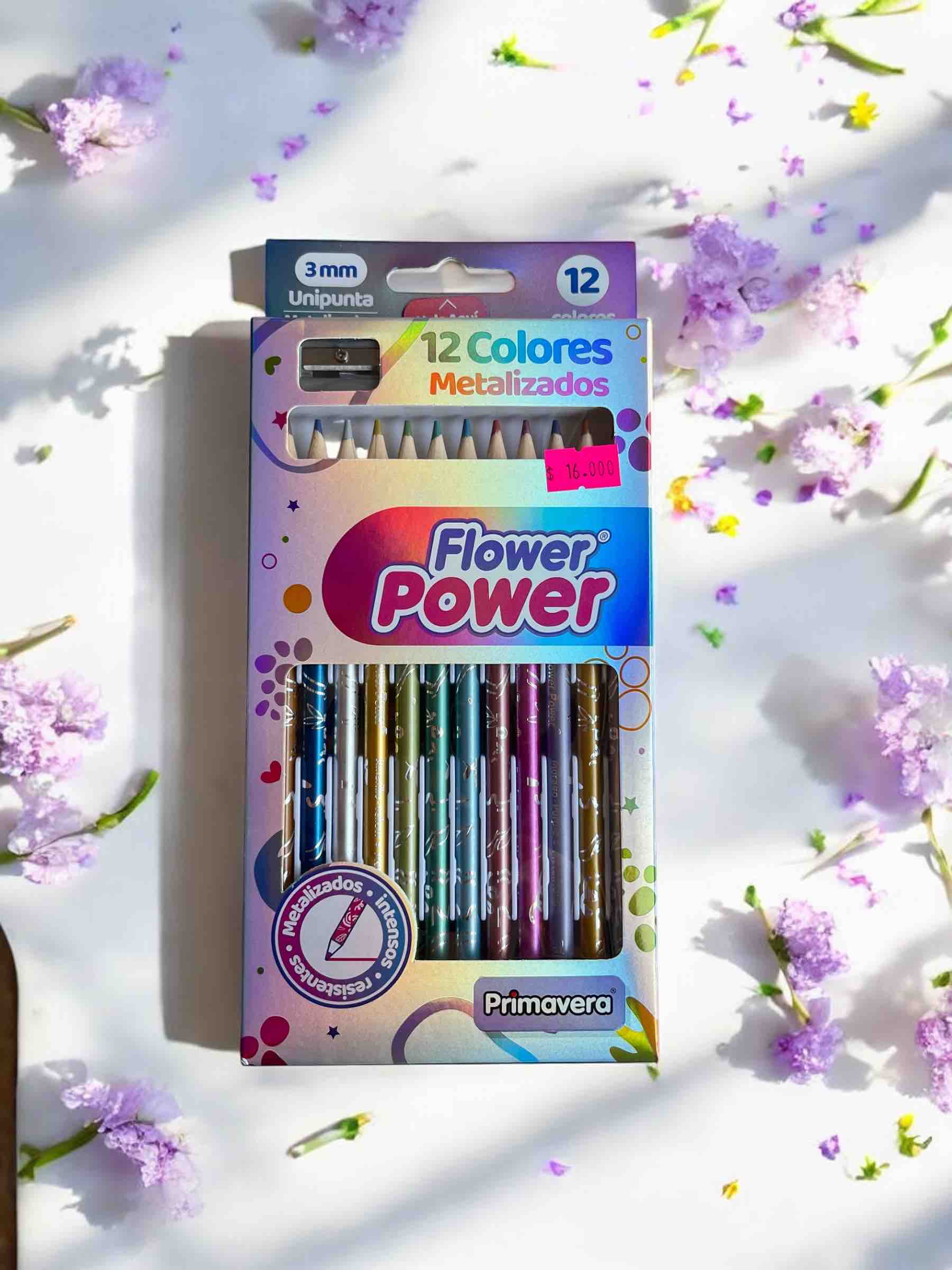 COLORES METALIZADS X12