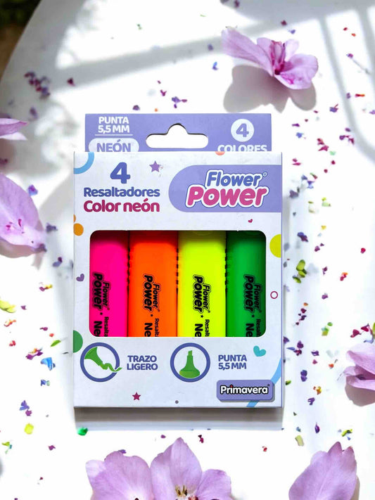 RESALTADORES NEON X4