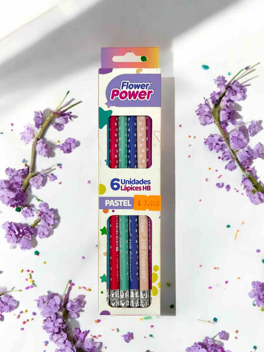 SET LAPICES PASTEL