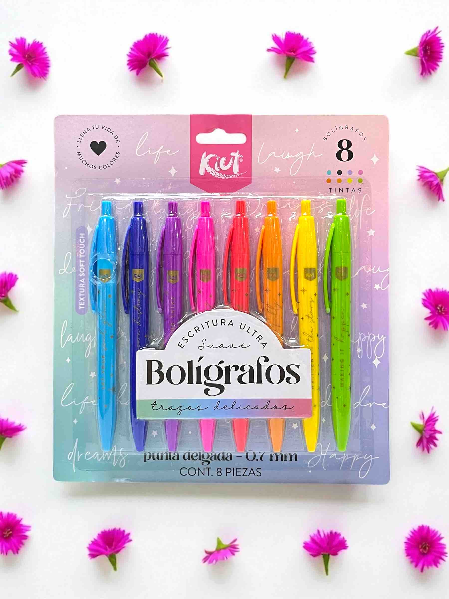 LAPICEROS KIUT PUNT FINA X8