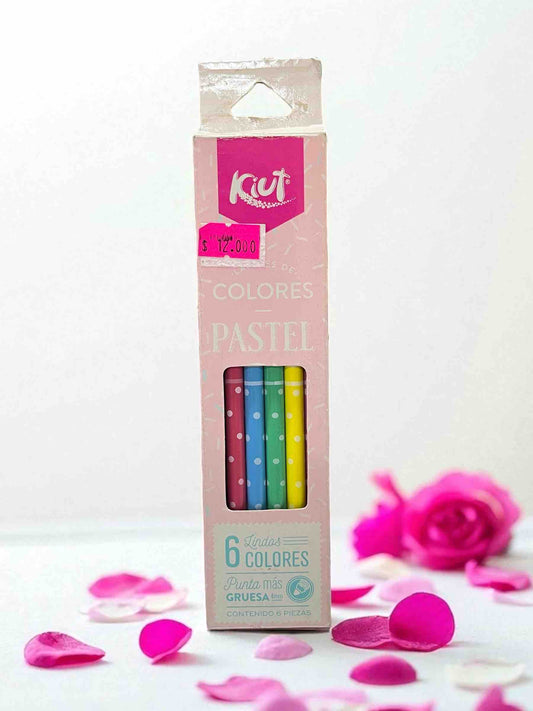 COLORES PASTEL X6