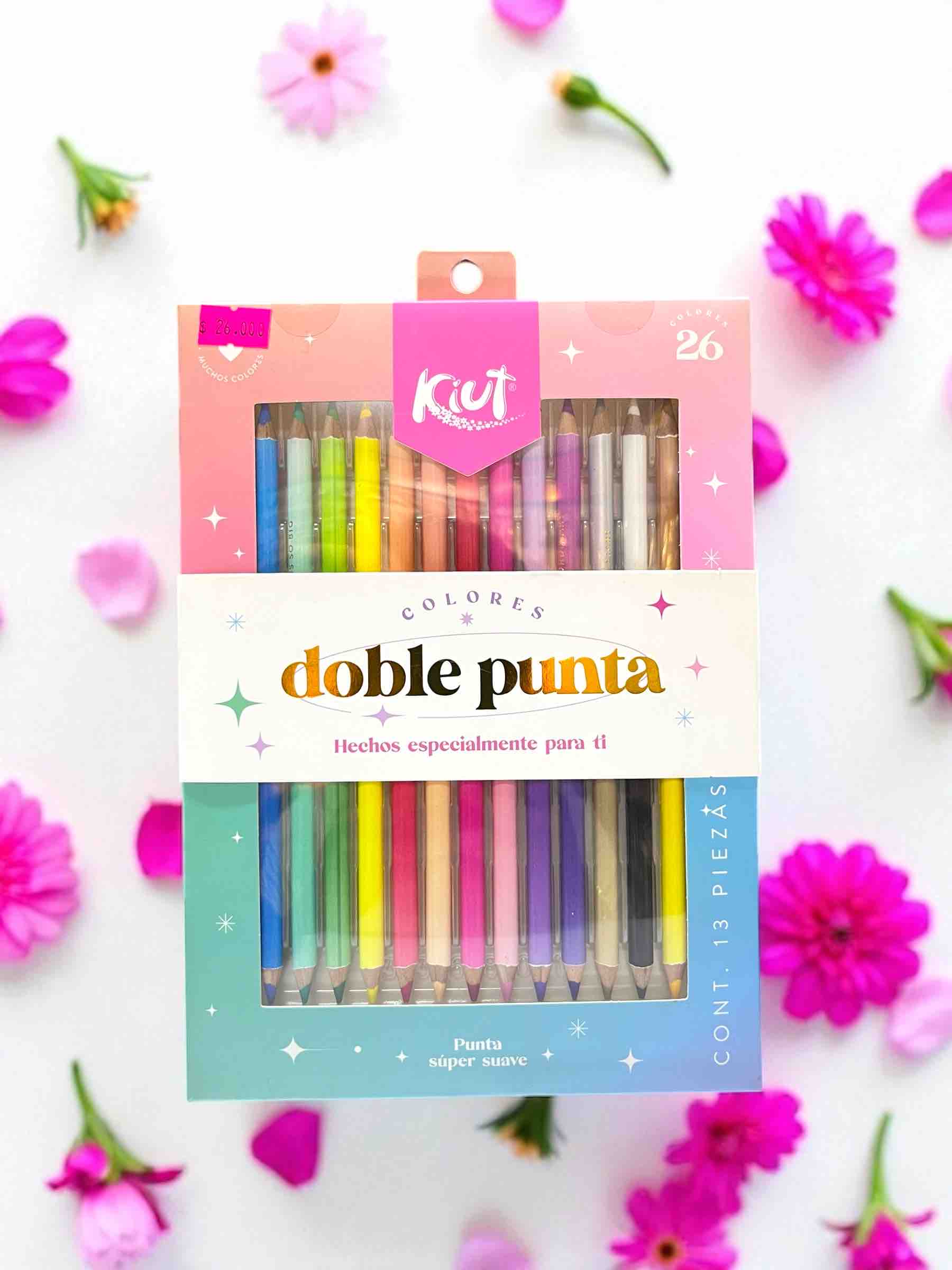 COLORES KIUT X26 DOBLE PUNTA