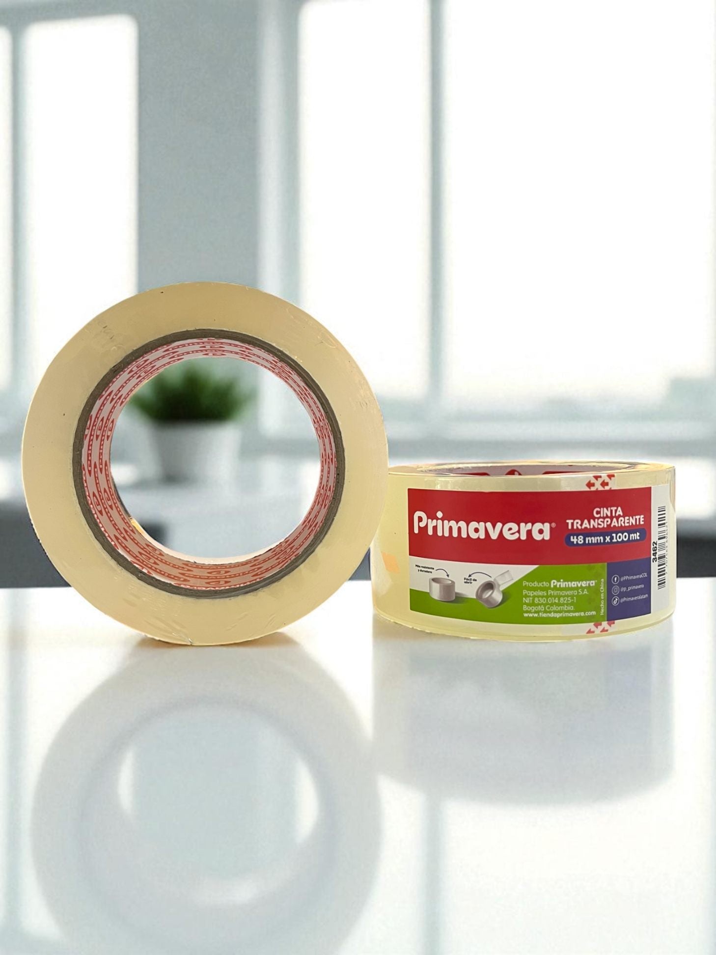 CINTA TRANSPARENTE 48 MM X 100 MT