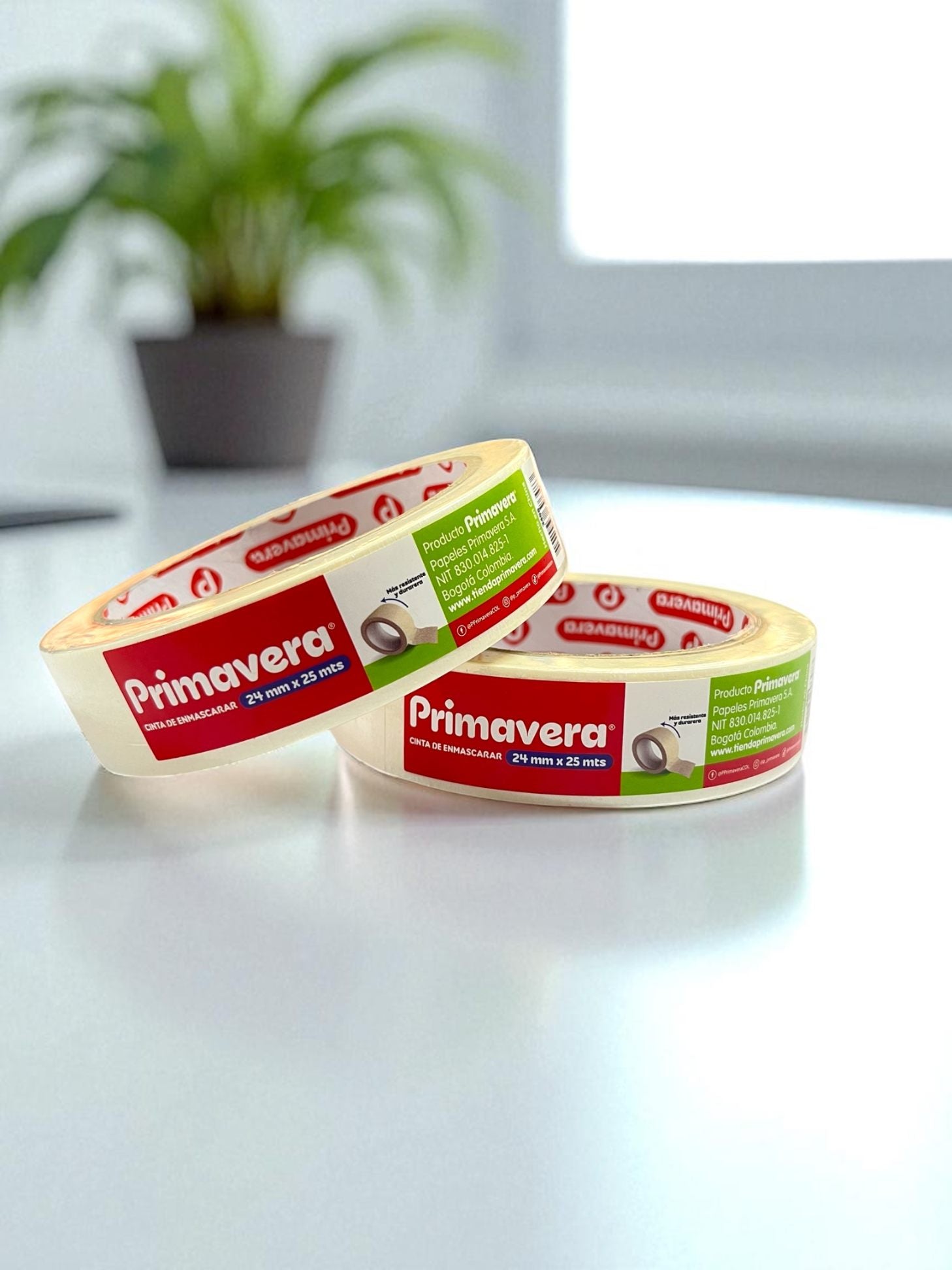 CINTA DE ENMASCARAR 24 MM X 25 MTS