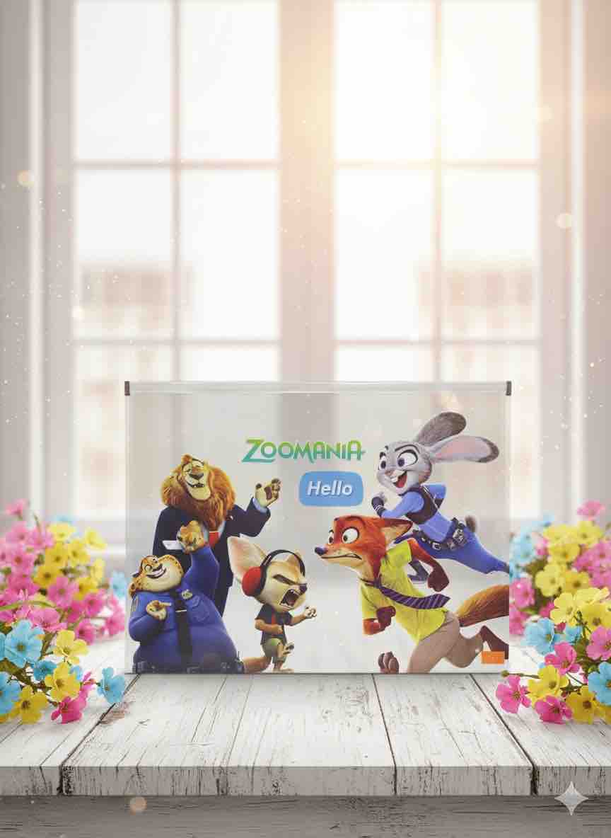 CARPETA CIERRE ZOOTOPIA TAMAÑO OFICIO